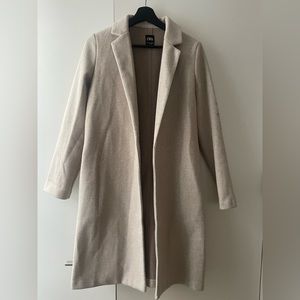 Zara straight line jacket - good condition